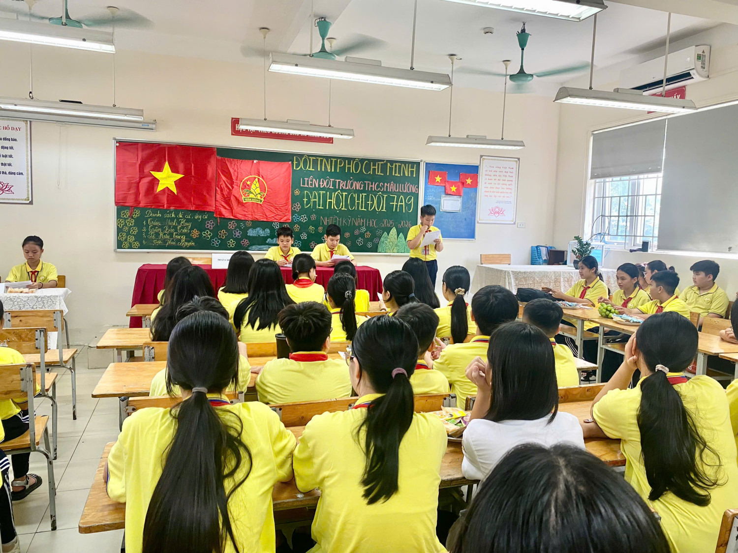 ĐẠI HỘI CHI ĐỘI MẪU - CHI ĐỘI 7A9 – NHIỆM KỲ NĂM HỌC 2025 – 2026