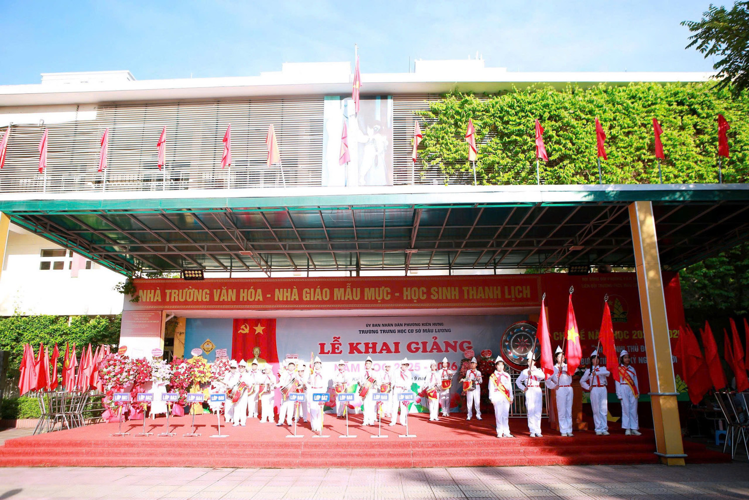 LỄ KHAI GIẢNG NĂM HỌC 2025 – 2026. MÙA THU TỰ HÀO – KHỞI ĐẦU KHÁT VỌNG